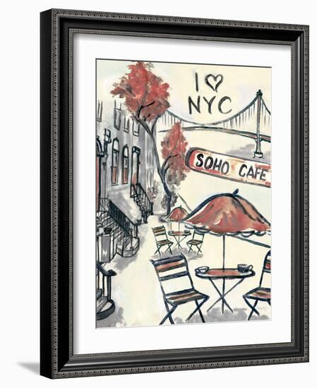 Artist's Soho-Edith Lentz-Framed Art Print