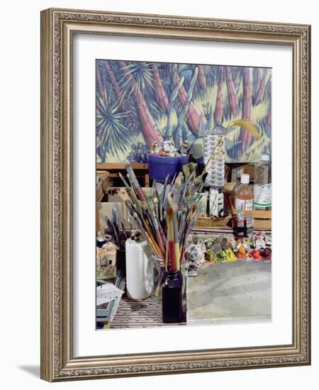 Artist's Studio-Charlotte Johnson Wahl-Framed Giclee Print