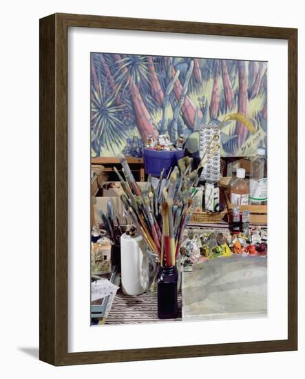 Artist's Studio-Charlotte Johnson Wahl-Framed Giclee Print