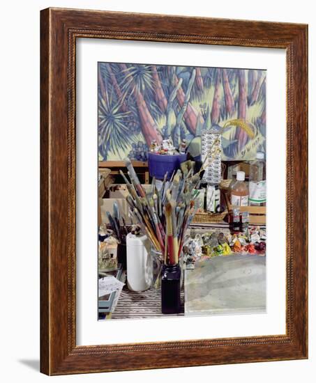 Artist's Studio-Charlotte Johnson Wahl-Framed Giclee Print