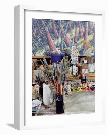 Artist's Studio-Charlotte Johnson Wahl-Framed Giclee Print