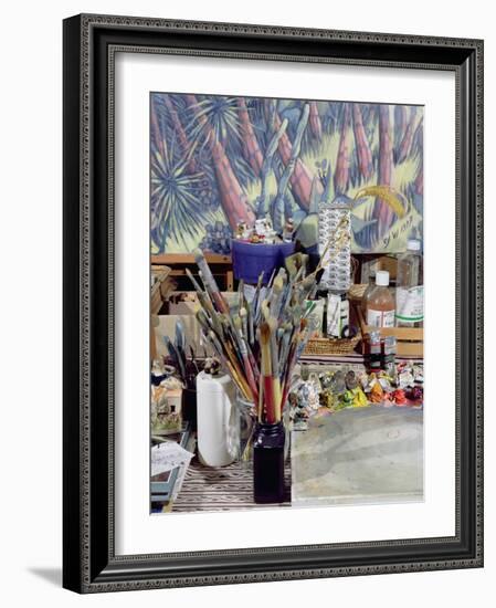 Artist's Studio-Charlotte Johnson Wahl-Framed Giclee Print