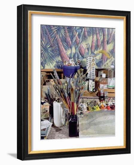 Artist's Studio-Charlotte Johnson Wahl-Framed Giclee Print