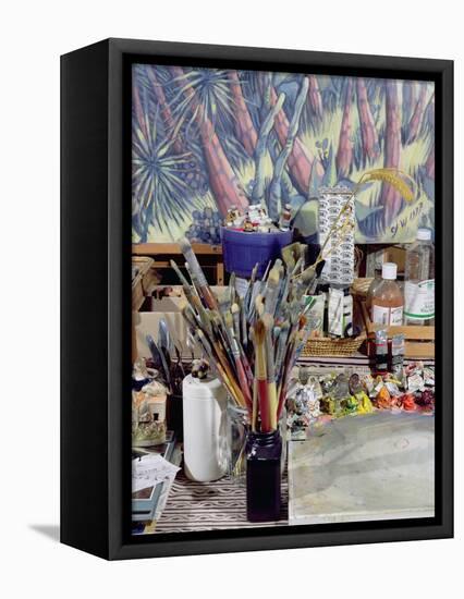 Artist's Studio-Charlotte Johnson Wahl-Framed Premier Image Canvas