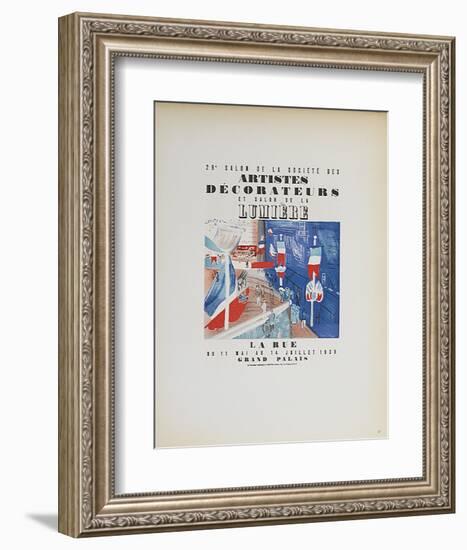 Artistes Decorateurs Salon de la Lumiere-Raoul Dufy-Framed Collectable Print