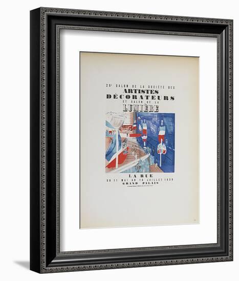 Artistes Decorateurs Salon de la Lumiere-Raoul Dufy-Framed Collectable Print