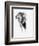 Artistic Black And White Elephant-Donvanstaden-Framed Premium Giclee Print