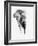 Artistic Black And White Elephant-Donvanstaden-Framed Art Print