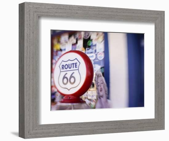 Artistic Blur, Route 66, Seligman, Arizona, USA-Julian McRoberts-Framed Photographic Print