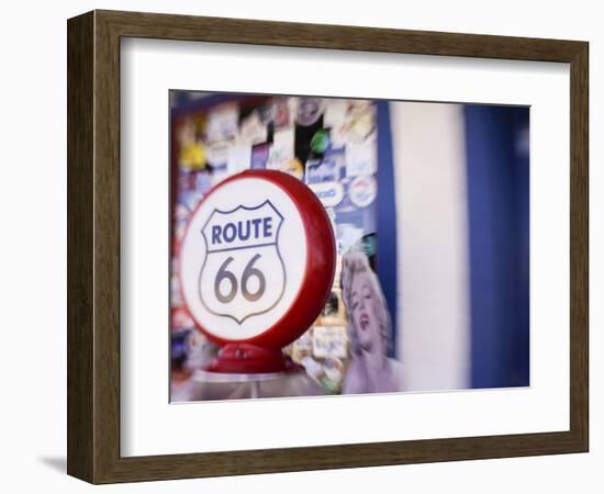 Artistic Blur, Route 66, Seligman, Arizona, USA-Julian McRoberts-Framed Photographic Print