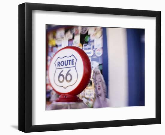 Artistic Blur, Route 66, Seligman, Arizona, USA-Julian McRoberts-Framed Photographic Print