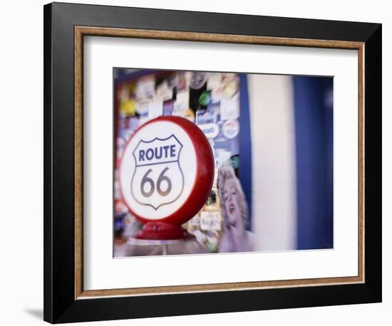 Artistic Blur, Route 66, Seligman, Arizona, USA-Julian McRoberts-Framed Photographic Print