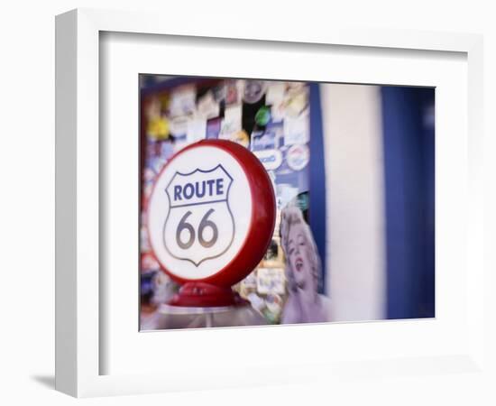 Artistic Blur, Route 66, Seligman, Arizona, USA-Julian McRoberts-Framed Photographic Print