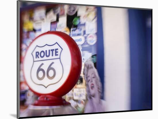 Artistic Blur, Route 66, Seligman, Arizona, USA-Julian McRoberts-Mounted Photographic Print