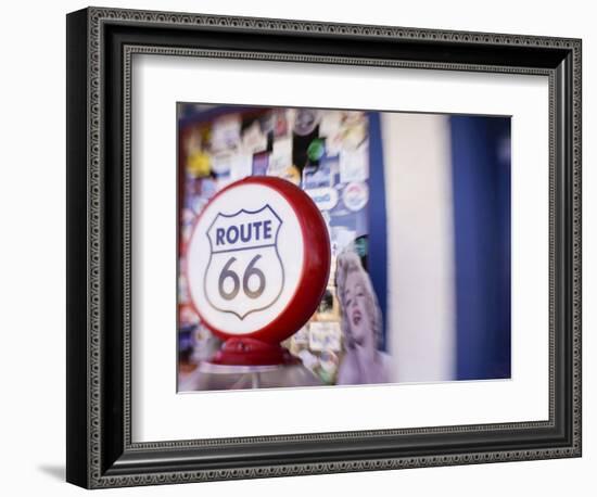 Artistic Blur, Route 66, Seligman, Arizona, USA-Julian McRoberts-Framed Photographic Print