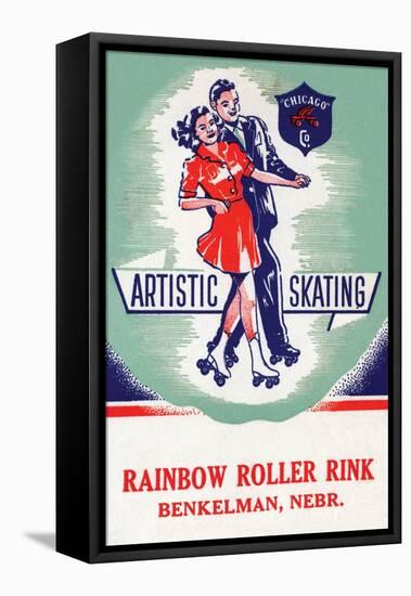 Artistic Skating-null-Framed Stretched Canvas