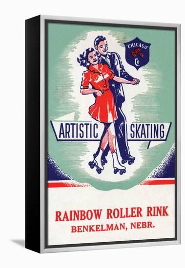 Artistic Skating-null-Framed Stretched Canvas
