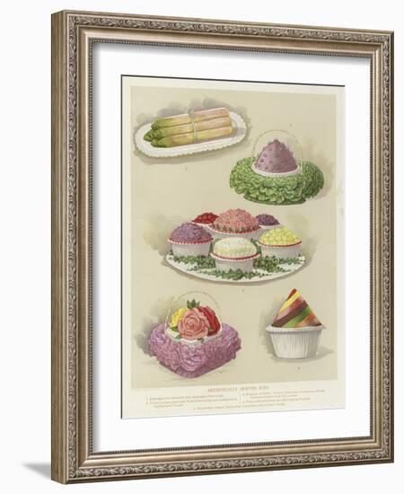 Artistically Served Ices-null-Framed Giclee Print