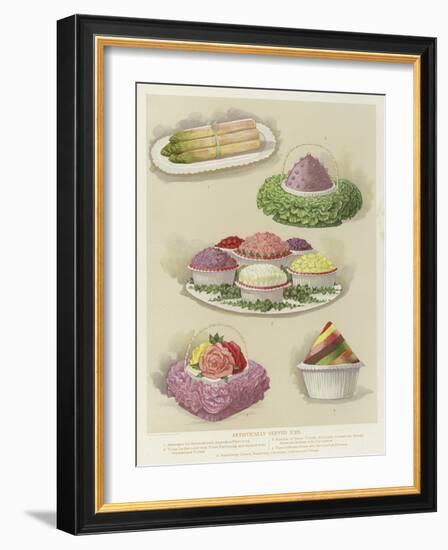 Artistically Served Ices-null-Framed Giclee Print