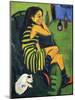 Artistin Marcella, 1910-Ernst Ludwig Kirchner-Mounted Premium Giclee Print