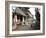 Artists Houses with Thatched Roofs in Main Street of Artists' Village, Raghurajpur, Orissa, Inda-Annie Owen-Framed Photographic Print