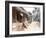 Artists Houses with Thatched Roofs in Main Street of Artists' Village, Raghurajpur, Orissa, Inda-Annie Owen-Framed Photographic Print