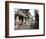 Artists Houses with Thatched Roofs in Main Street of Artists' Village, Raghurajpur, Orissa, Inda-Annie Owen-Framed Photographic Print