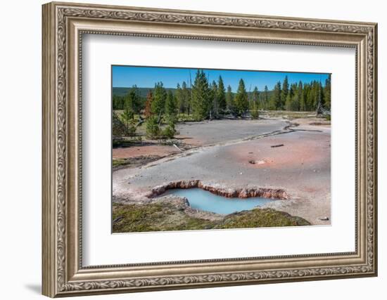 Artists Paintpots, Yellowstone National Park, Wyoming, USA-Roddy Scheer-Framed Photographic Print