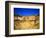 Artists Palatte a Rainbow of Colors at Edge of Black Mountains, Death Valley National Park, CA-Bernard Friel-Framed Photographic Print