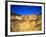 Artists Palatte a Rainbow of Colors at Edge of Black Mountains, Death Valley National Park, CA-Bernard Friel-Framed Photographic Print