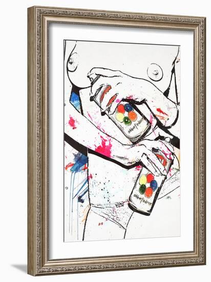 Artpop-Alex Cherry-Framed Premium Giclee Print