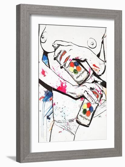 Artpop-Alex Cherry-Framed Premium Giclee Print