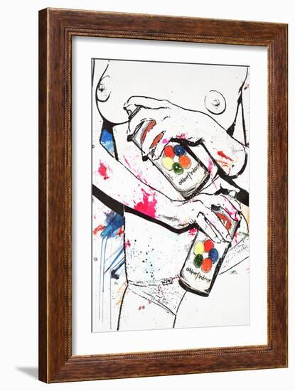 Artpop-Alex Cherry-Framed Premium Giclee Print