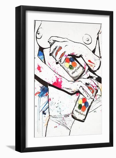 Artpop-Alex Cherry-Framed Premium Giclee Print