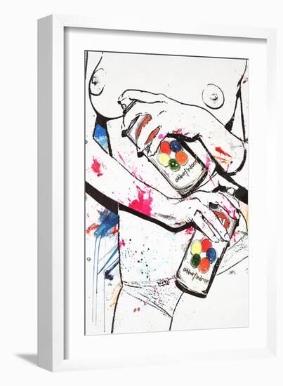 Artpop-Alex Cherry-Framed Premium Giclee Print