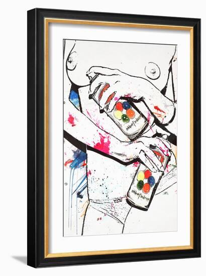 Artpop-Alex Cherry-Framed Premium Giclee Print