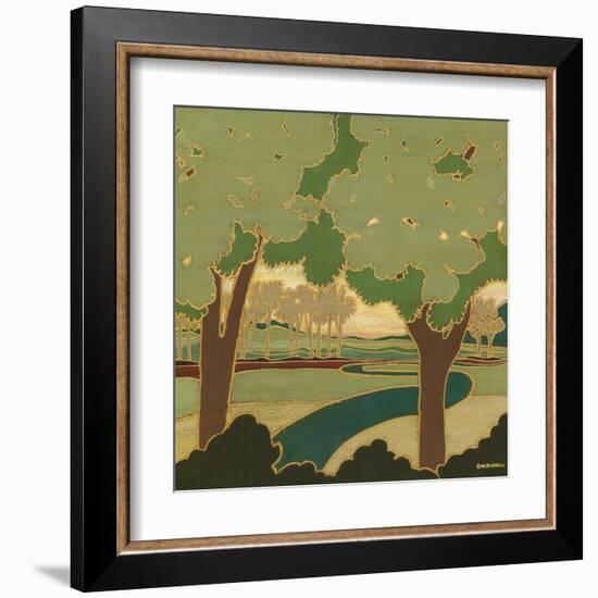 Arts and Crafts Landscape I-Wendy Russell-Framed Art Print