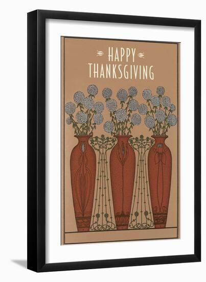 Arts and Crafts Thanksgiving-null-Framed Art Print