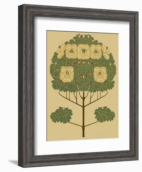 Arts and Crafts Tree II-Vision Studio-Framed Art Print