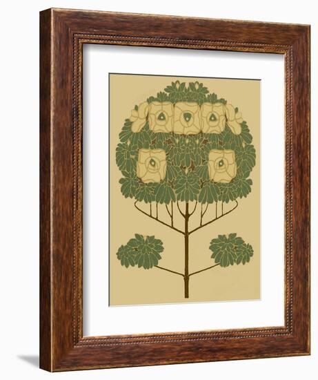 Arts and Crafts Tree II-Vision Studio-Framed Art Print