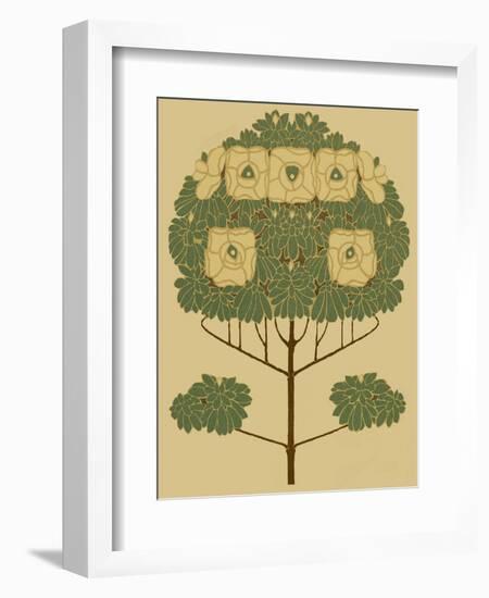 Arts and Crafts Tree II-Vision Studio-Framed Art Print