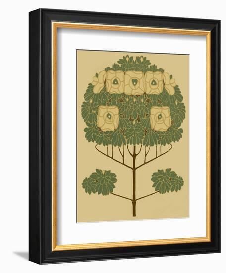 Arts and Crafts Tree II-Vision Studio-Framed Art Print