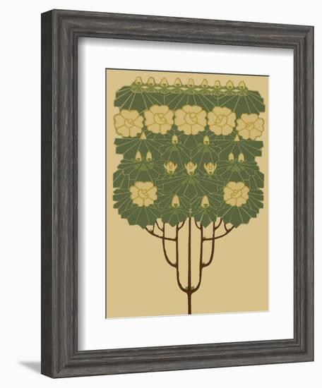 Arts and Crafts Tree IV-Vision Studio-Framed Art Print