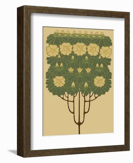 Arts and Crafts Tree IV-Vision Studio-Framed Art Print