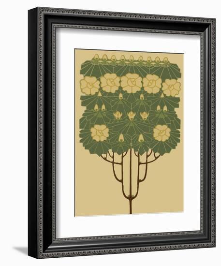 Arts and Crafts Tree IV-Vision Studio-Framed Art Print