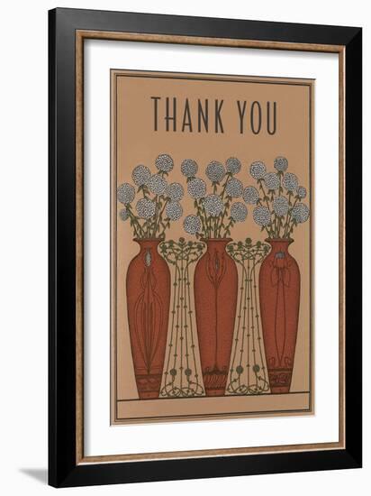 Arts and Crafts Vases-null-Framed Art Print