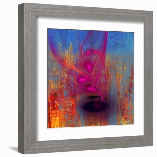 Arts Fractal IV-Jean-François Dupuis-Framed Art Print