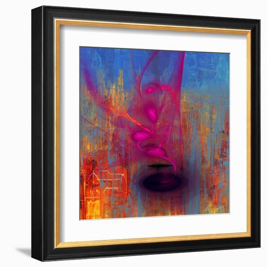 Arts Fractal IV-Jean-François Dupuis-Framed Art Print