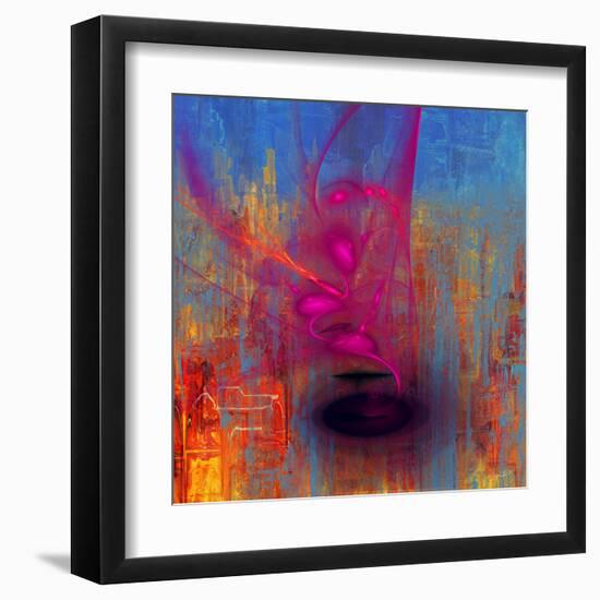 Arts Fractal IV-Jean-François Dupuis-Framed Art Print