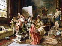 The Game of Chess-Arturo Ricci-Giclee Print